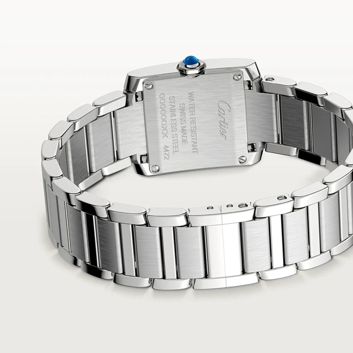 Cartier Tank Francaise Watch Small Model Quartz Movement Steel Case W4TA0029 - Image 3