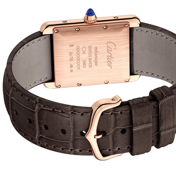 Cartier Tank Louis Cartier Watch Large Model Manufacture Mechanical Movement With Manual Winding WGTA0011 - Image 4
