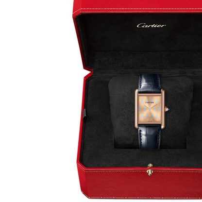 Cartier Tank Louis Cartier watch large model Manufacture mechanical movement with manual winding WGTA0176 - Image 3
