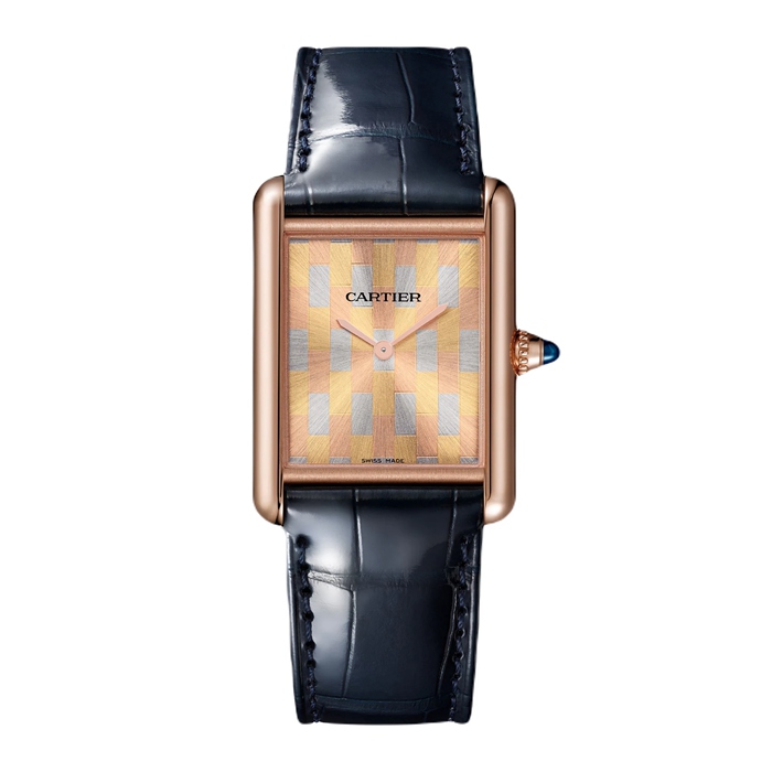Cartier Tank Louis Cartier watch large model Manufacture mechanical movement with manual winding WGTA0176
