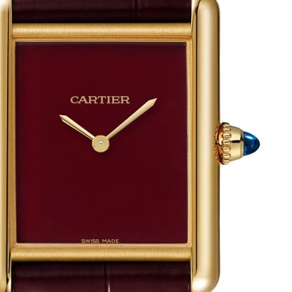 Cartier Tank Louis Cartier watch large model Manufacture mechanical movement with manual winding WGTA0190 - Image 2