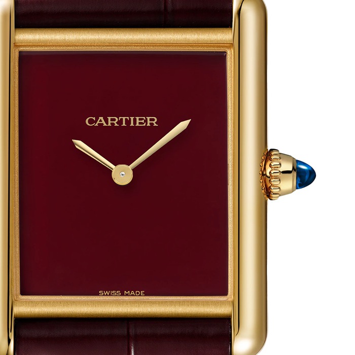 Cartier Tank Louis Cartier watch large model Manufacture mechanical movement with manual winding WGTA0190 - Image 2