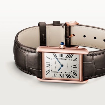 Cartier Tank Louis Cartier watch large model mechanical movement with automatic winding WGTA0346 - Image 4