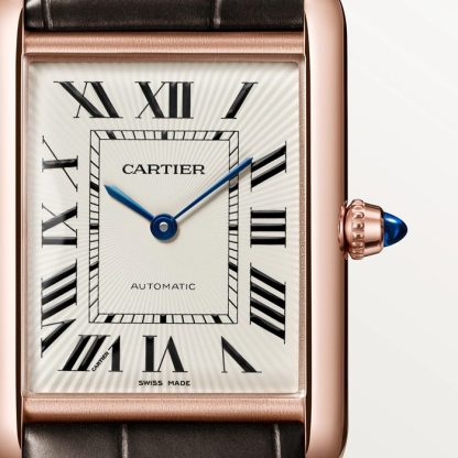 Cartier Tank Louis Cartier watch large model mechanical movement with automatic winding WGTA0346 - Image 5