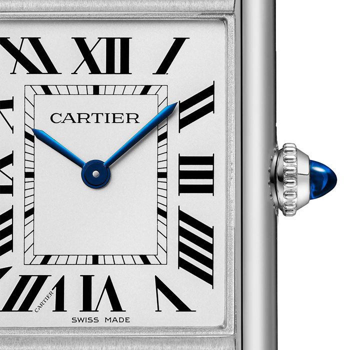 Cartier Tank Must Watch Large Model Photovoltaic SolarBeat™ Movement Steel Case WSTA0090 - Image 2