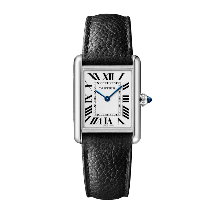 Cartier Tank Must Watch Large Model Photovoltaic SolarBeat™ Movement Steel Case WSTA0090