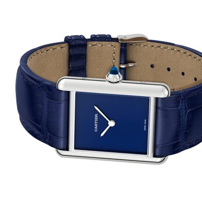Cartier Tank Must Watch Large Model Quartz Movement Steel Case WSTA0055 - Image 4