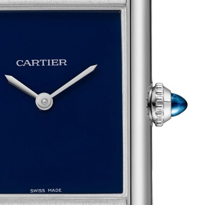 Cartier Tank Must Watch Large Model Quartz Movement Steel Case WSTA0055 - Image 5