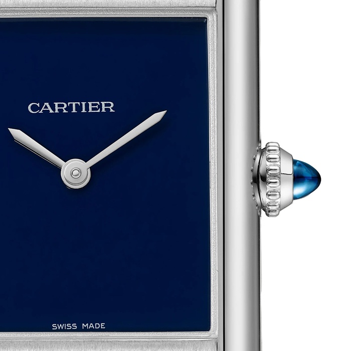 Cartier Tank Must Watch Large Model Quartz Movement Steel Case WSTA0055 - Image 5