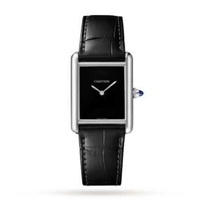 Cartier Tank Must Watch Large Model Quartz Movement Steel WSTA0108