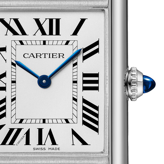Cartier Tank Must Watch Large Model SolarBeat Photovoltaic Movement Steel Case WSTA0120 - Image 2