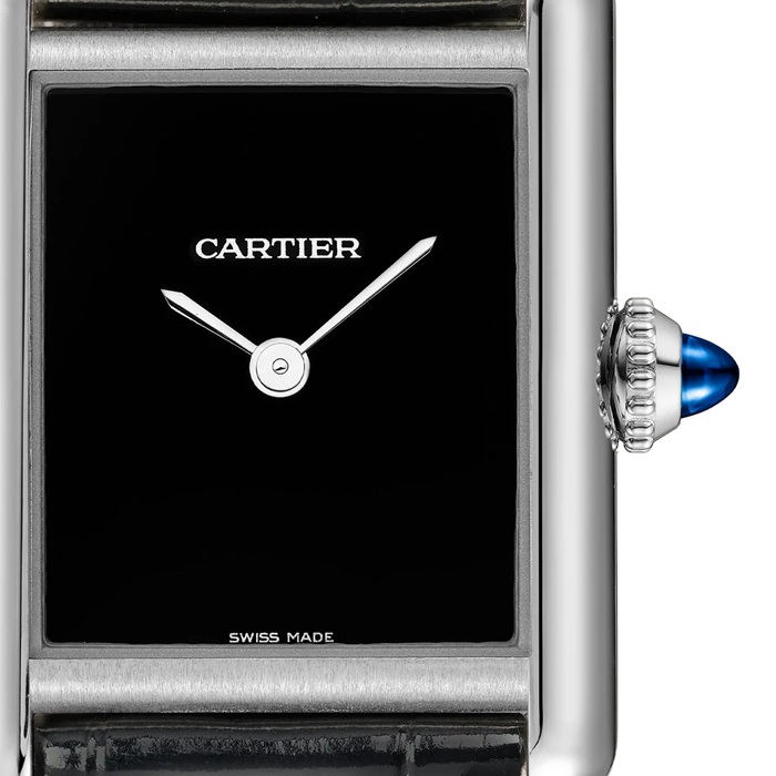 Cartier Tank Must Watch Small Model Quartz Movement Steel Case WSTA0071 - Image 5