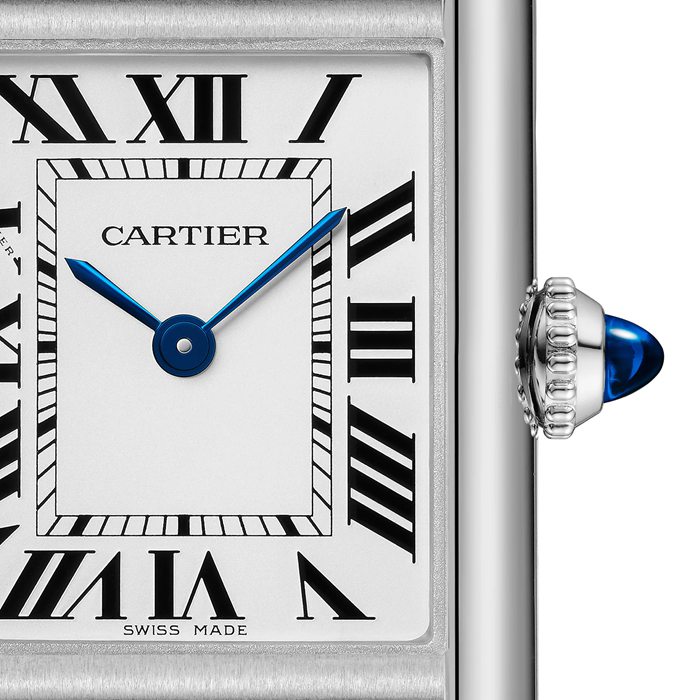 Cartier Tank Must Watch Small Model SolarBeat Photovoltaic Movement Steel Case WSTA0121 - Image 2