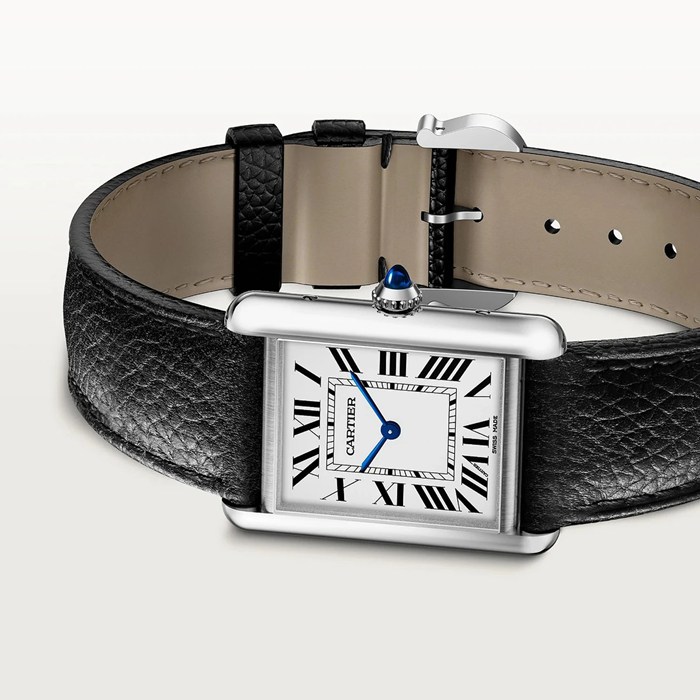 Cartier Tank Must watch large model SolarBeat photovoltaic movement Steel case WSTA0138 - Image 3