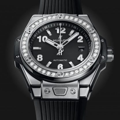 Hublot Big Bang One Click Steel Diamonds 33mm Watch 485.SX.1170.RX.1204 - Image 2