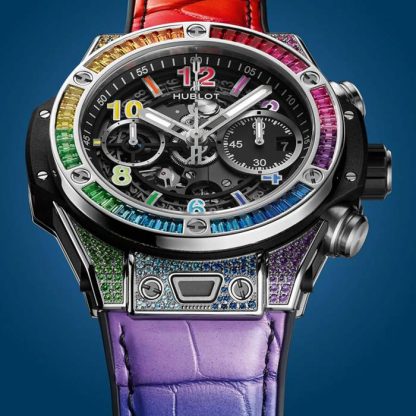Hublot Big Bang Unico Titanium Rainbow 42mm 441.NX.1117.LR.0999 - Image 2