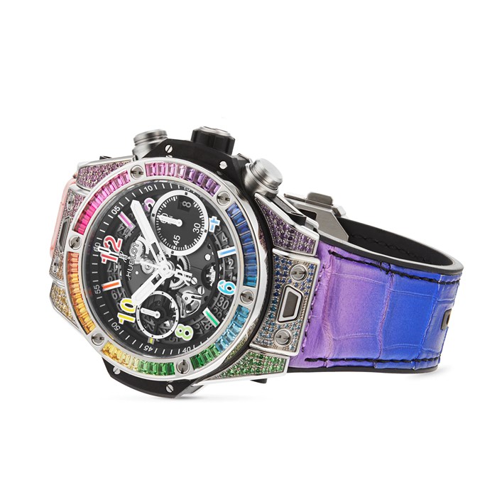 Hublot Big Bang Unico Titanium Rainbow 42mm 441.NX.1117.LR.0999 - Image 3