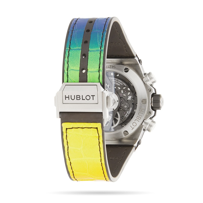 Hublot Big Bang Unico Titanium Rainbow 42mm 441.NX.1117.LR.0999 - Image 4