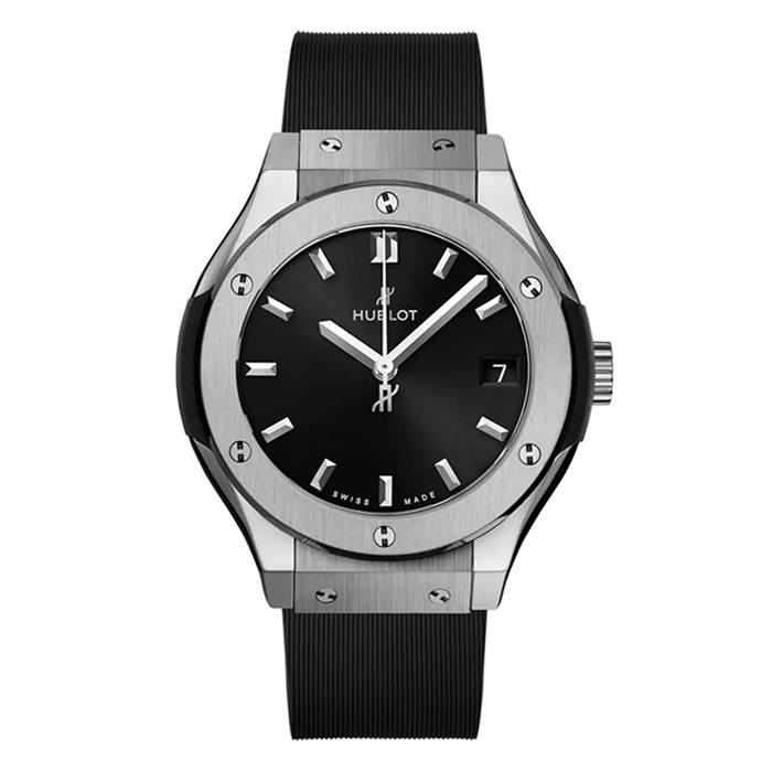 Hublot Classic Fusion Titanium 33mm Watch Black 581.NX.1470.RX