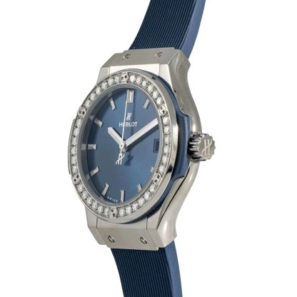 Hublot Classic Fusion Titanium Blue 33mm 581.NX.7170.RX.1104 - Image 2