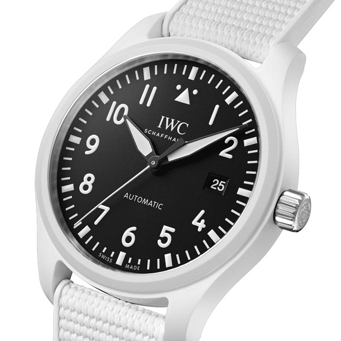IWC Pilot's Automatic 41mm Top Gun Lake Tahoe Mens Watch Black IW328104 - Image 3