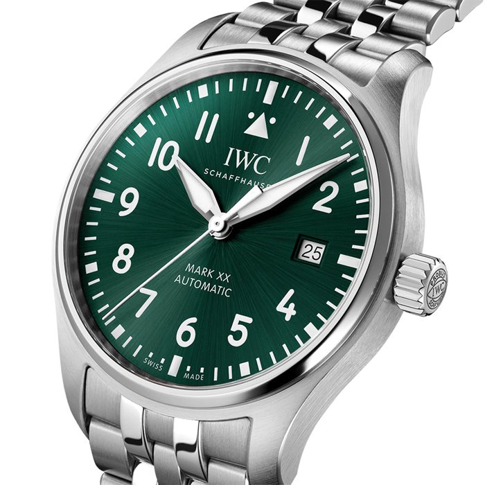 IWC Pilot's Mark XX 40mm Mens Watch Green IW328206 - Image 2