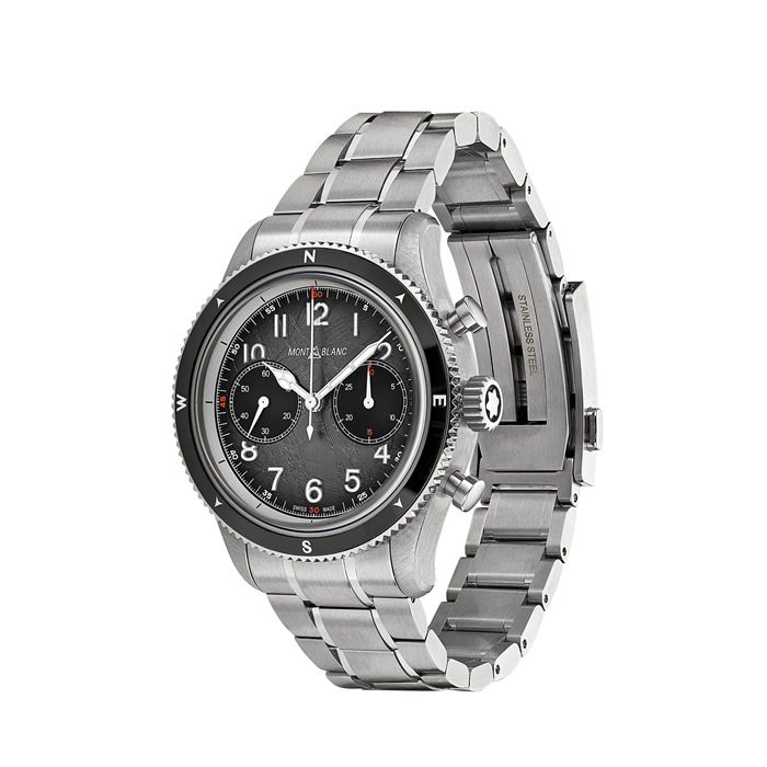 Montblanc 1858 Automatic Chronograph 0 Oxygen The 8000 42mm Mens Watch 130983 - Image 3