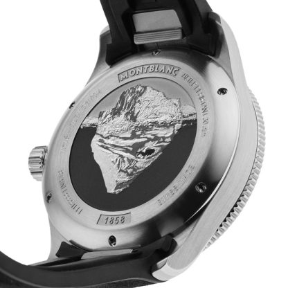Montblanc 1858 Iced Black Sea 41mm Mens Watch 129372 - Image 3