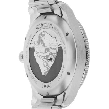 Montblanc 1858 Iced Blue Sea 41mm Mens Watch 129369 - Image 4