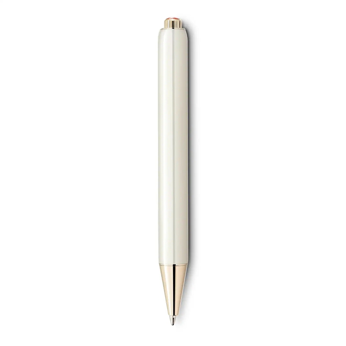 Montblanc Heritage Rouge et Noir Baby Special Edition Ivory -coloured Ballpoint Pen 128123