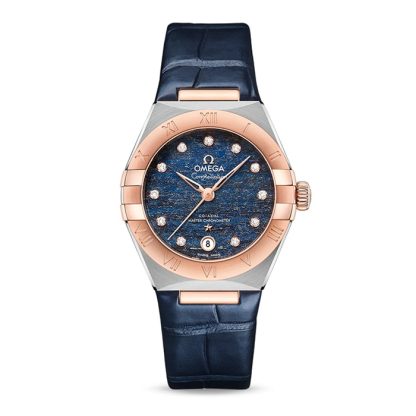 Omega Constellation Co-Axial Master Chronometer 29mm Ladies Watch Blue O13123292099003