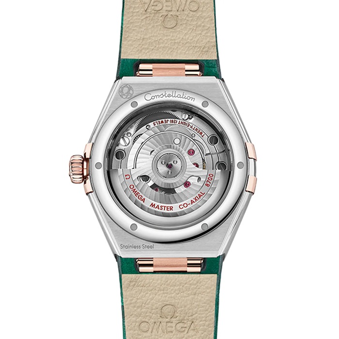 Omega Constellation Co-Axial Master Chronometer 29mm Ladies Watch Green O13123292099001 - Image 2