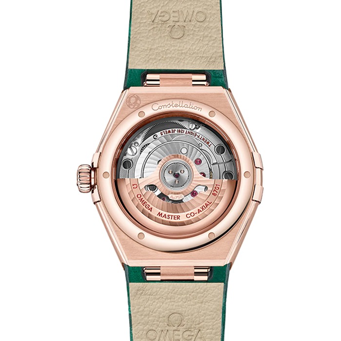 Omega Constellation Co-Axial Master Chronometer 29mm Ladies Watch Green O13153292099002 - Image 2