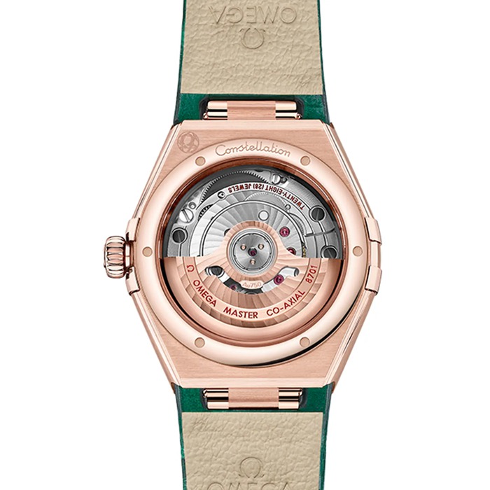 Omega Constellation Co-Axial Master Chronometer 29mm Ladies Watch Green O13158292099004 - Image 2