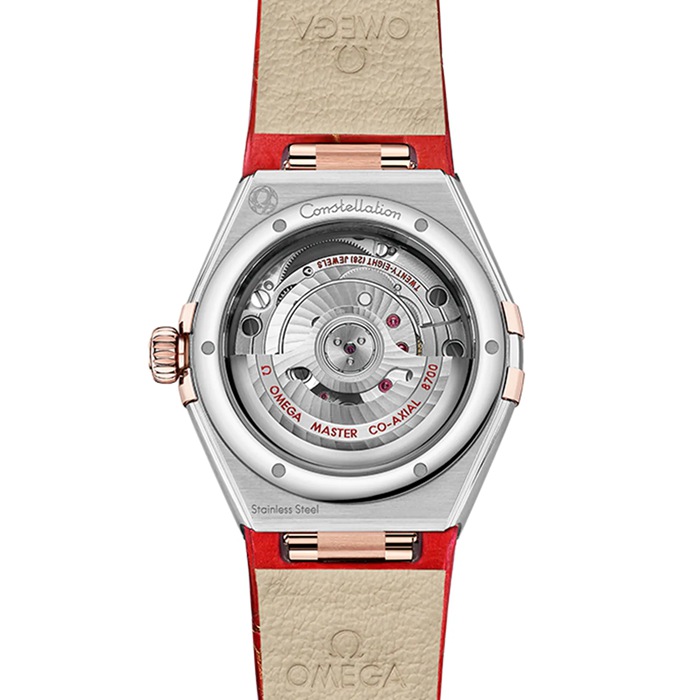 Omega Constellation Co-Axial Master Chronometer 29mm Ladies Watch Red O13128292099002 - Image 2