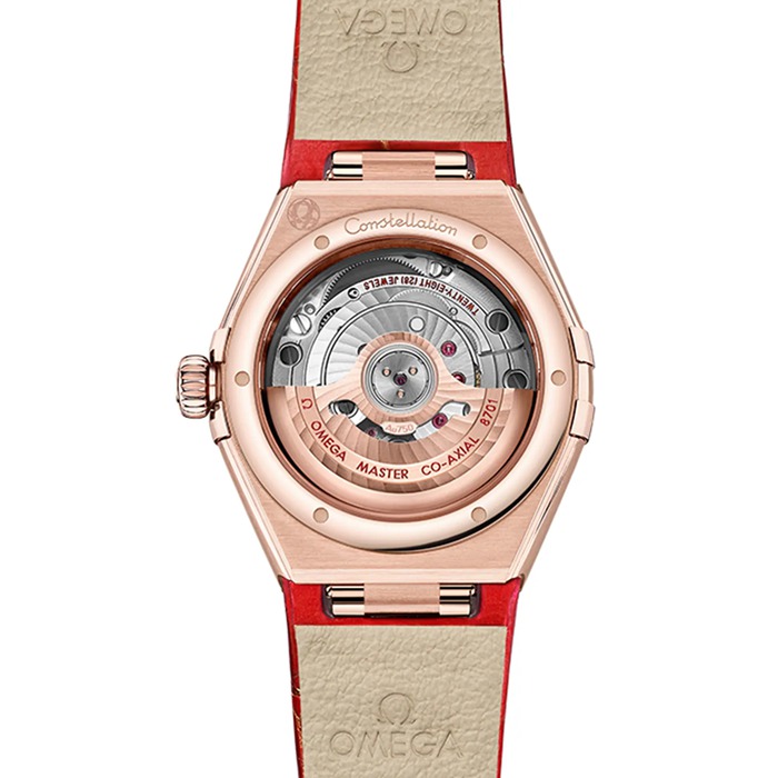 Omega Constellation Co-Axial Master Chronometer 29mm Ladies Watch Red O13158292099005 - Image 2