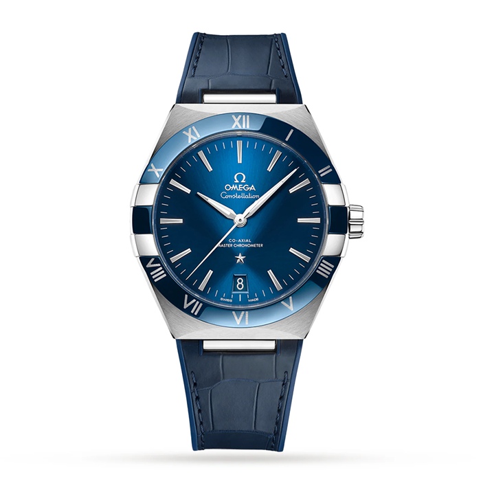 Omega Constellation Co-Axial Master Chronometer 41mm Mens Watch Blue O13133412103001