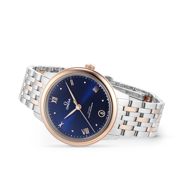 Omega De Ville Prestige 34mm Ladies Watch Blue O43420342003001 - Image 3