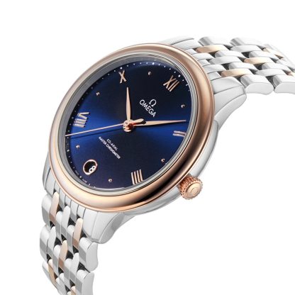 Omega De Ville Prestige 34mm Ladies Watch Blue O43420342003001 - Image 5