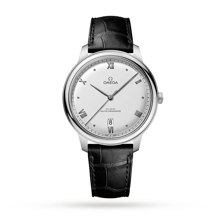 Omega De Ville Prestige Co-Axial Master Chronometer 40mm Mens Watch Silver O43413402002001