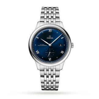 Omega De Ville Prestige Co-Axial Master Chronometer Small Seconds 41mm Mens Watch Blue O43410412003001