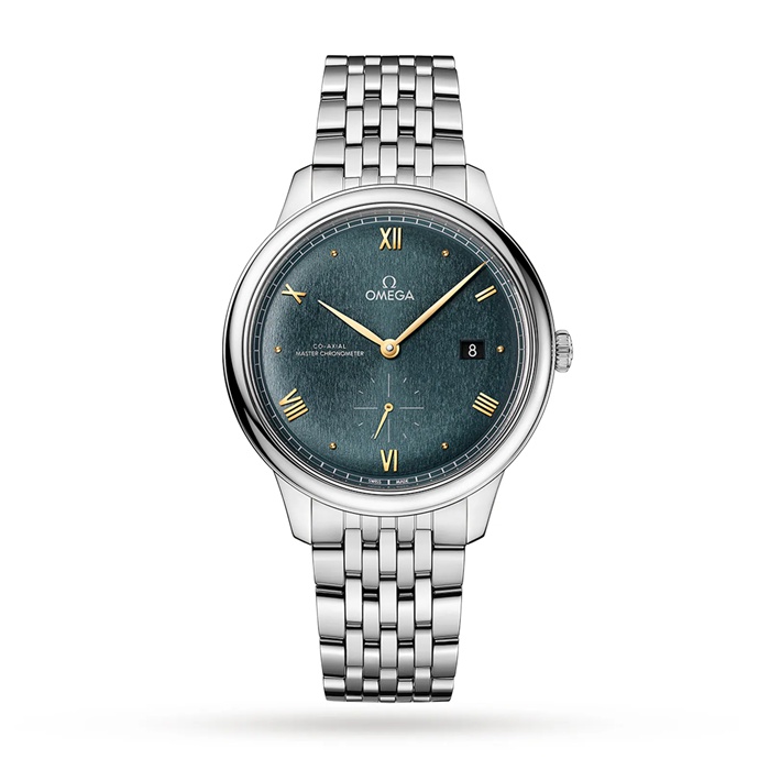 Omega De Ville Prestige Co-Axial Master Chronometer Small Seconds 41mm Mens Watch Green O43410412010001