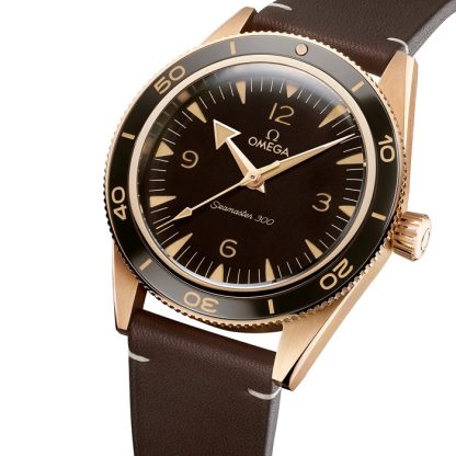 Omega Seamaster 300 Co-Axial Master Chronometer 41mm Bronze Gold O23492412110001 - Image 2