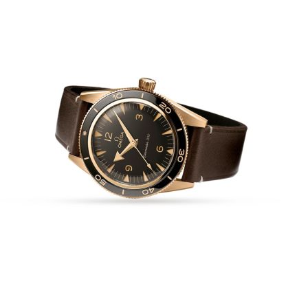 Omega Seamaster 300 Co-Axial Master Chronometer 41mm Bronze Gold O23492412110001 - Image 5