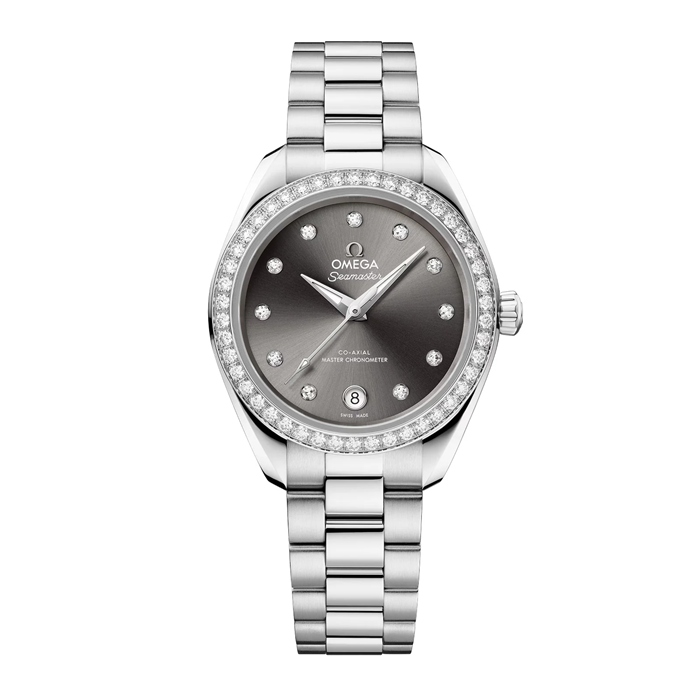 Omega Seamaster Aqua Terra 150M 30mm Ladies Watch Grey O22015302056001