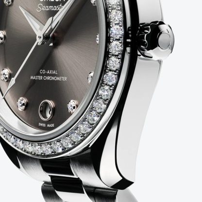 Omega Seamaster Aqua Terra 150M 30mm Ladies Watch Silver O22020302002001 - Image 4