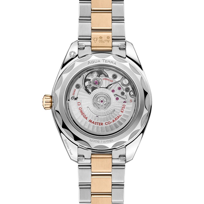 Omega Seamaster Aqua Terra 150M 30mm Ladies Watch White O22025302055001 - Image 2