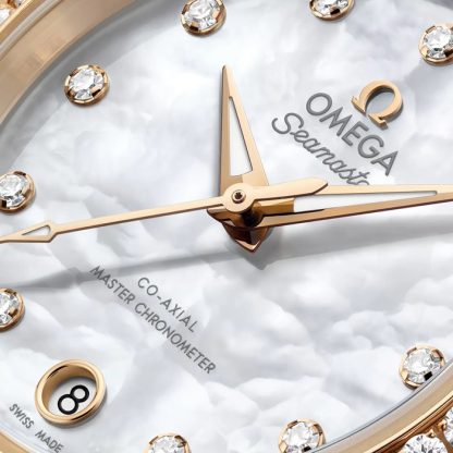 Omega Seamaster Aqua Terra 150M 30mm Ladies Watch White O22055302055001 - Image 3