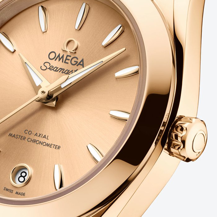 Omega Seamaster Aqua Terra 150M 30mm Ladies Watch Yellow O22050302008001 - Image 4