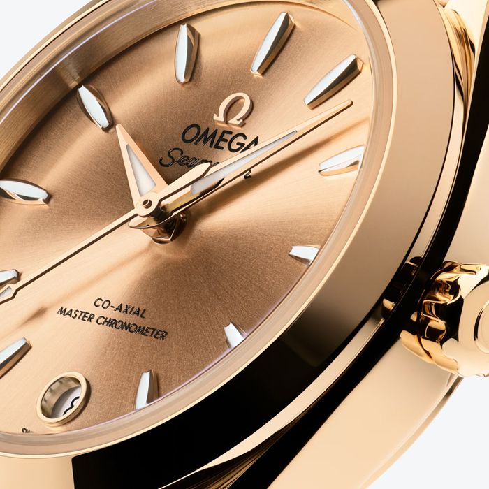 Omega Seamaster Aqua Terra 150M 30mm Ladies Watch Yellow O22050302008001 - Image 5